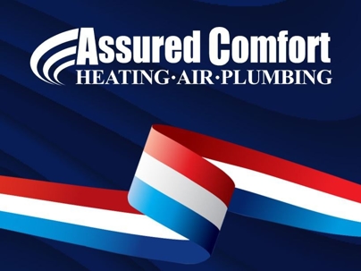 Assured Comfort logo and ribbon
