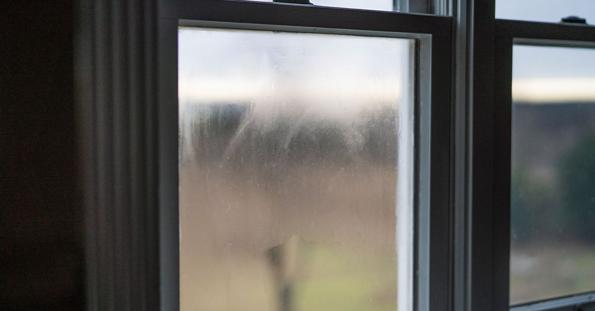 foggy window